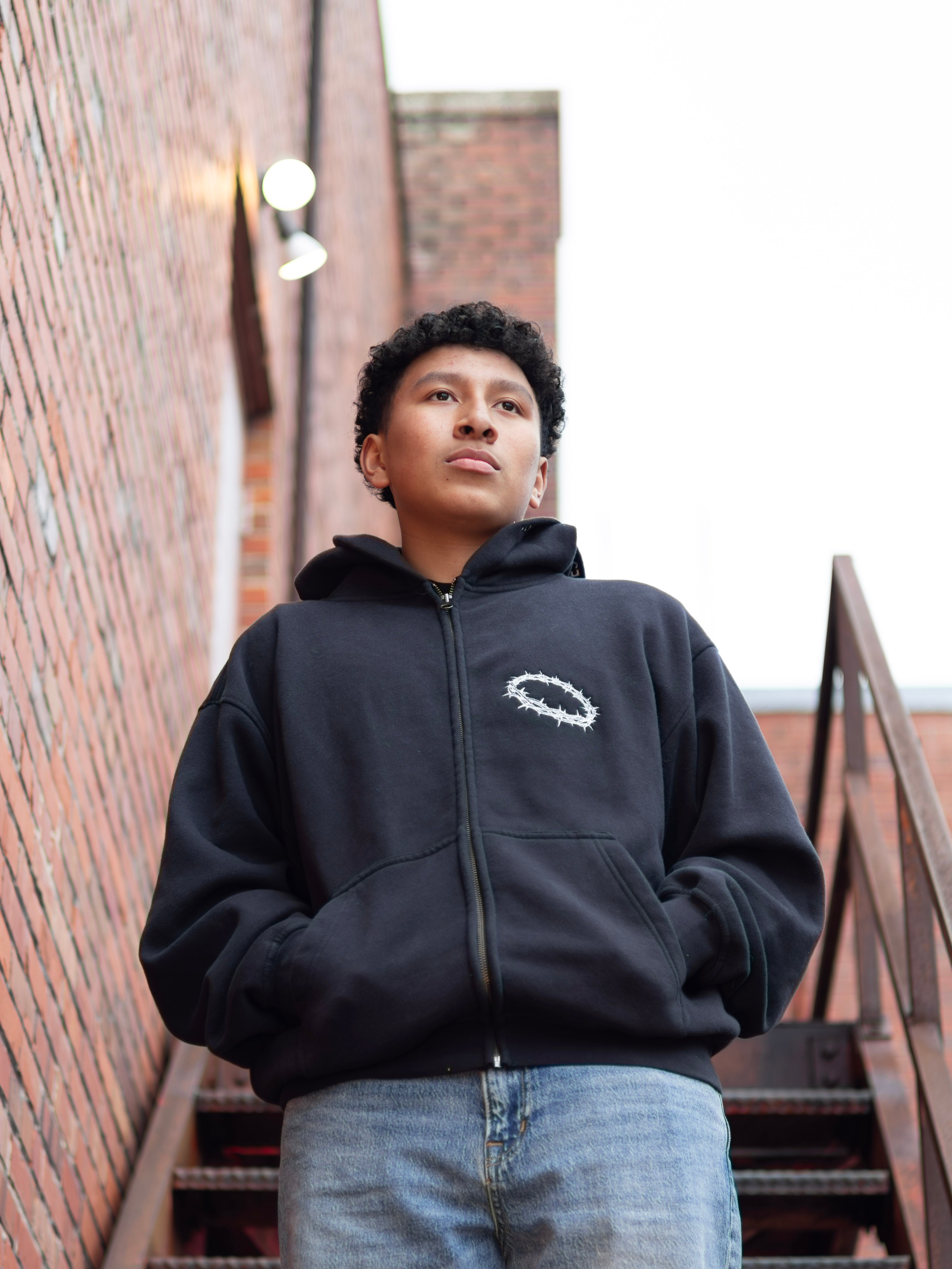 PRE-ORDER - Jesus Is King Distressed Heavy Weight Hoodie