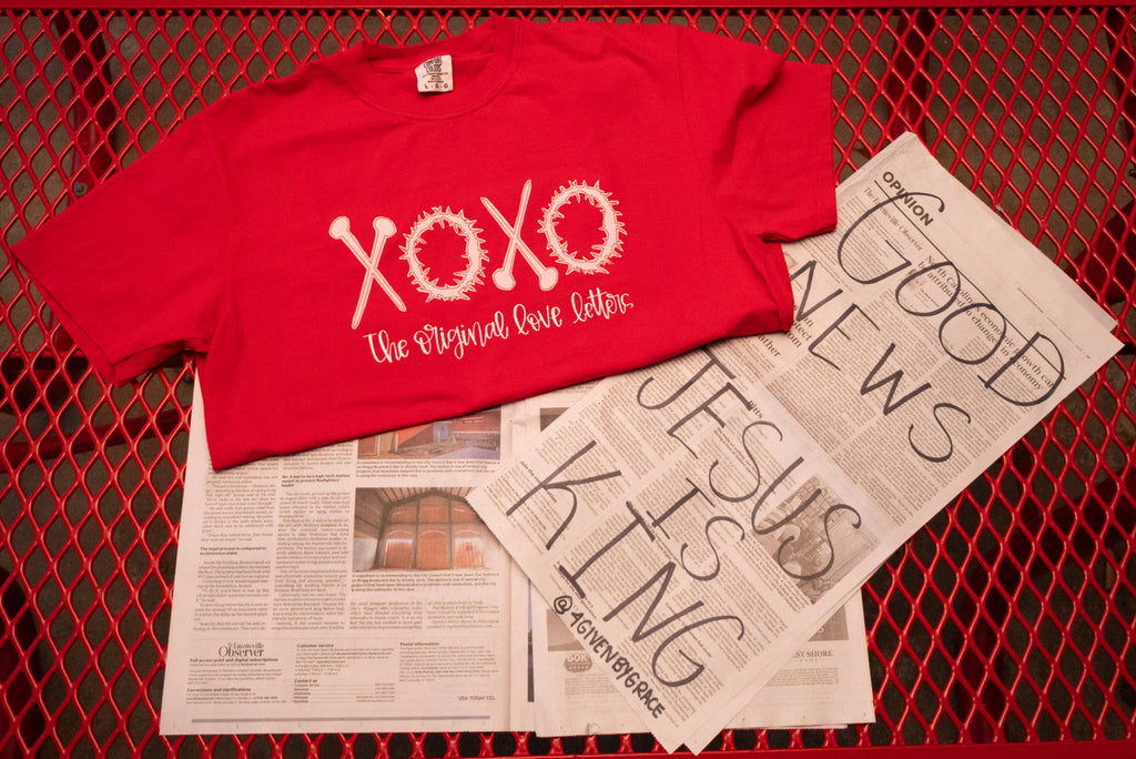 XOXO The Original Love Letters Shirt