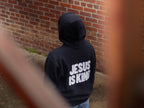 PRE-ORDER - Jesus Is King Distressed Heavy Weight Hoodie