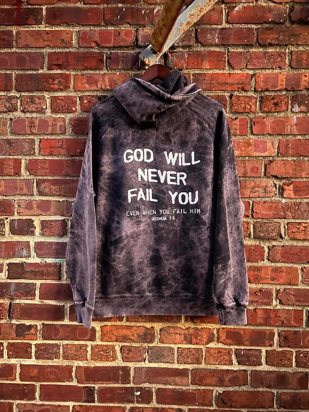 He Never Fails Hoodie