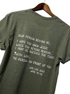 Dear Person Behind Me Unisex T Shirt