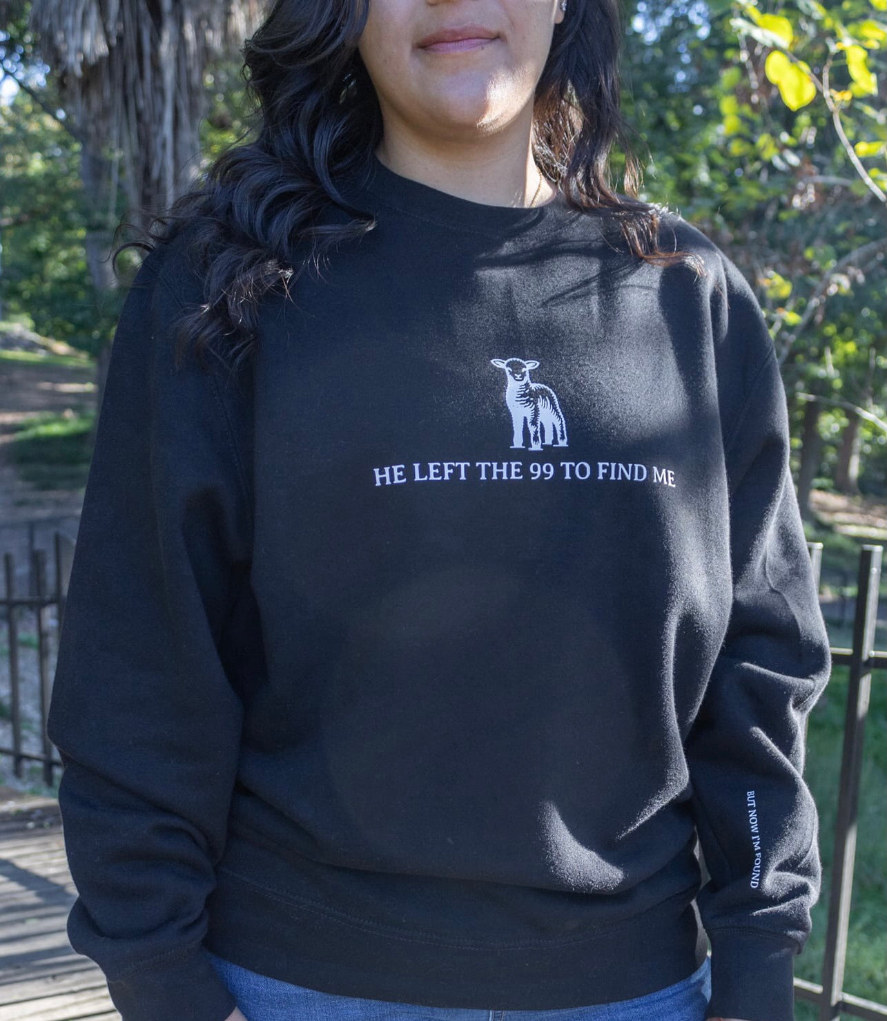 He Left the 99 Sweatshirt