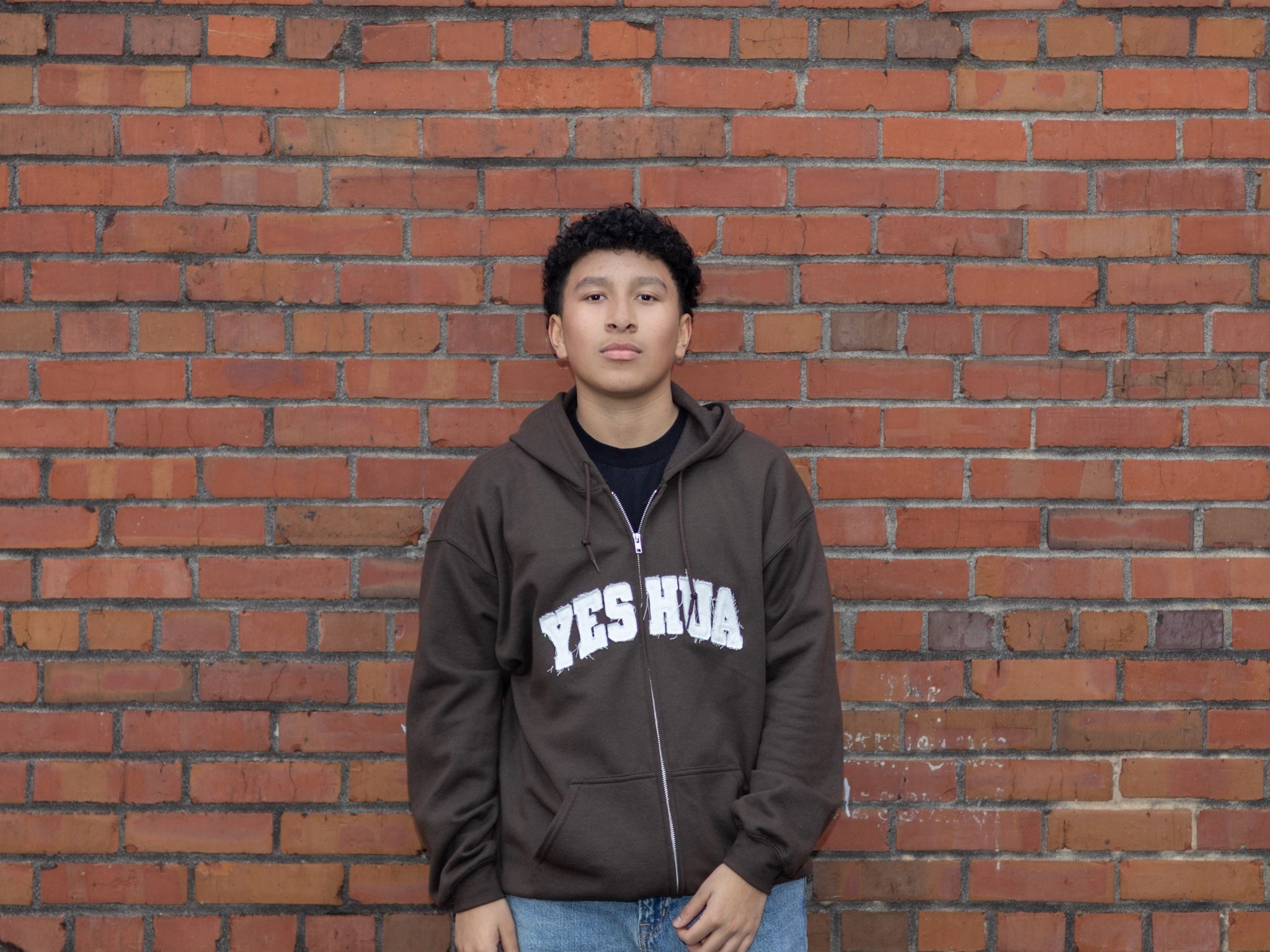 YESHUA Applique Zip Up