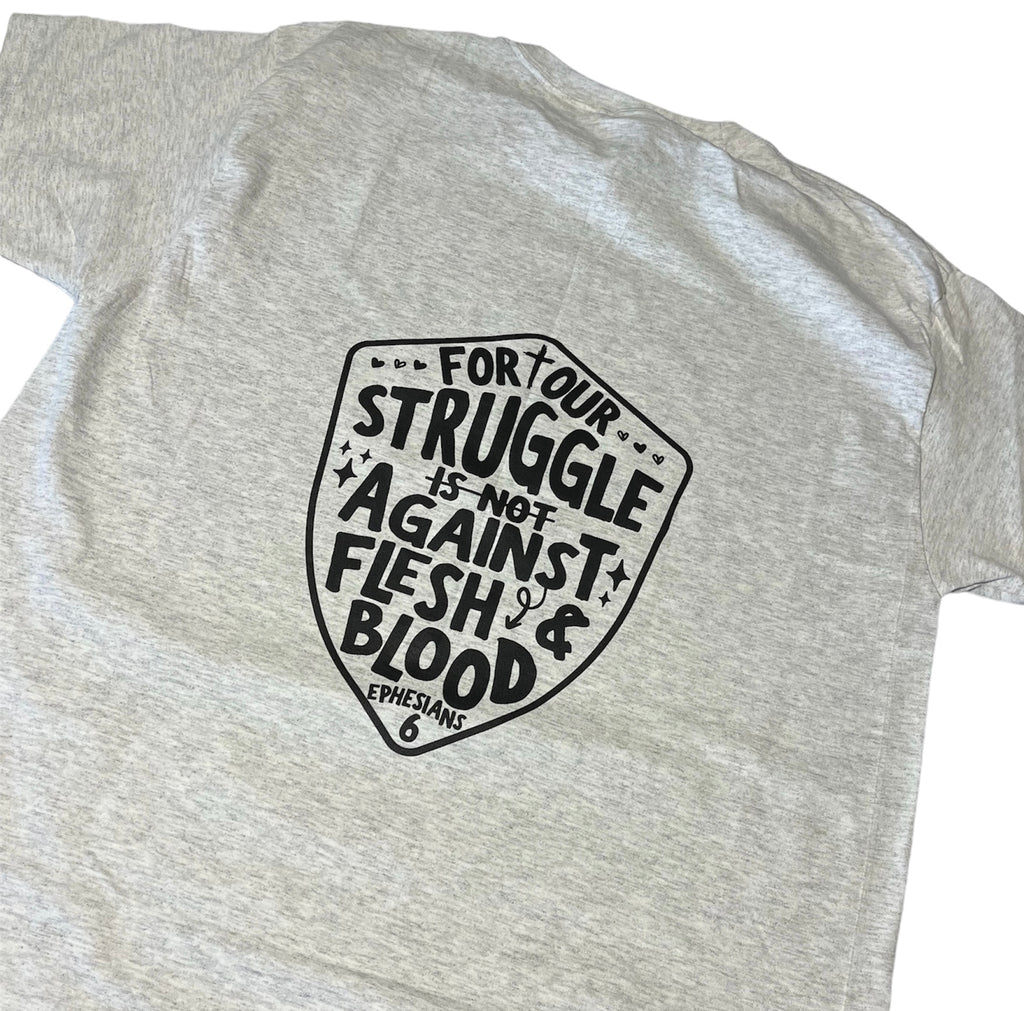 Not Against Flesh T Shirt