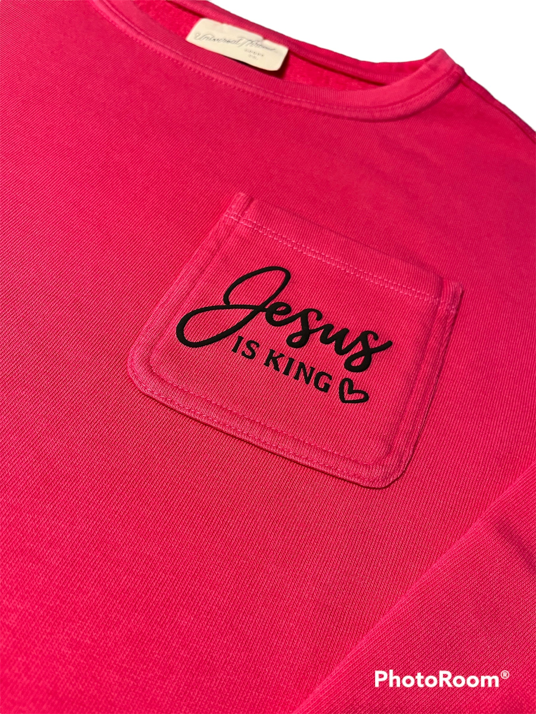 Jesus Is King Long Sleeve Shirt