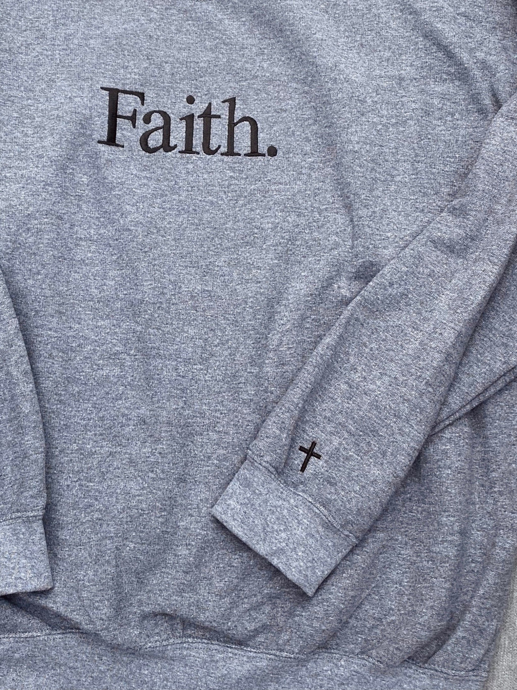 Faith Embroidered Sweatshirt