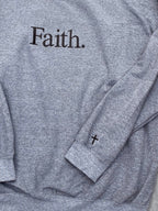 Faith Embroidered Sweatshirt
