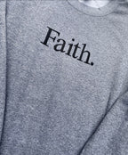 Faith Embroidered Sweatshirt