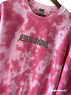 Jesus Is King Tie Dyed Sweatshirt