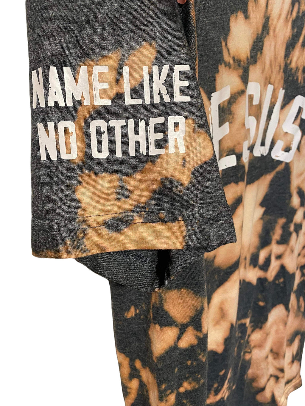 Jesus Unisex Christian Bleached T-Shirt