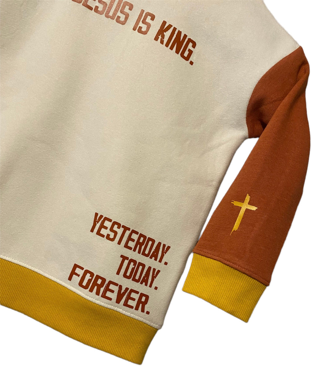 Unisex Jesus Is King Children’s Sweatshirt