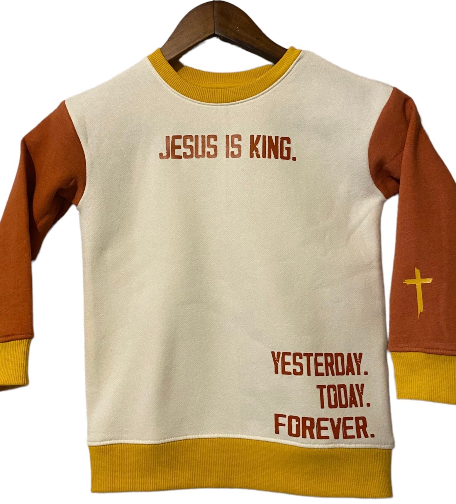 Unisex Jesus Is King Children’s Sweatshirt
