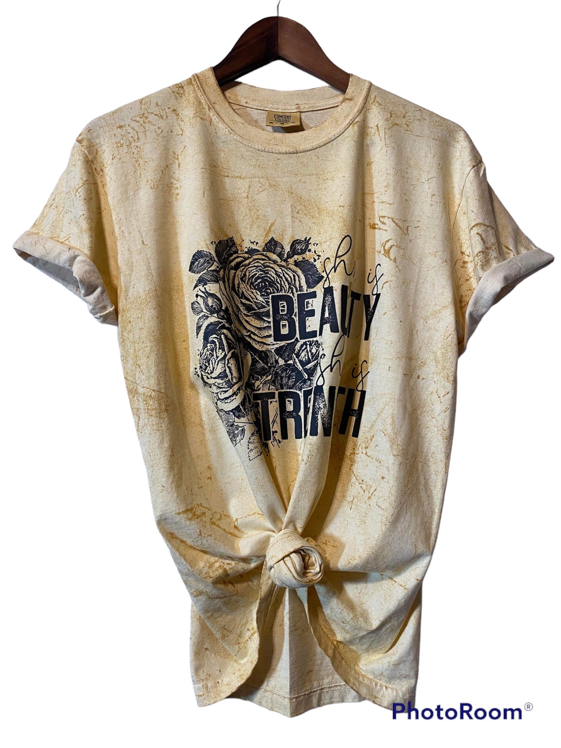 She Is Beauty She Is Strength Tie Dye T Shirt